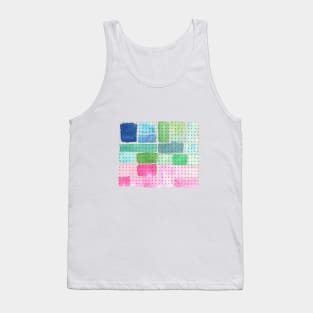 Abstract with holden hearts Tank Top